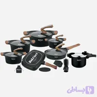 سرویس قابلمه نانو گرانیتی ۲۵ پارچه دلفیوری DeLfiori مدل DF-CS1170