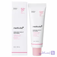 ضدآفتاب روشن کننده و سفت کننده پوست مدیکیوب SPF50+ مدل Tone Up