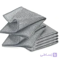 اسکاچ و سیم ظرفشویی مدل توری 5 عددی