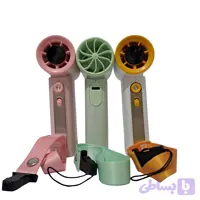 پنکه دستی شارژی مدل N108 سایز کوچک | فست شارژ USB | قابل حمل | با نمایشگر دیجیتال ، گارانتی دار