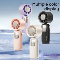 پنکه دستی شارژی مدل N38 سایز متوسط | فست شارژ USB | قابل حمل | با نمایشگر دیجیتال ، گارانتی دار