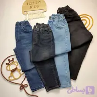 شلوار جین مام کمر کش50-65