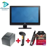 پکیج صندوق فروشگاهی تاچ سوپرمارکت All in one dell 3030