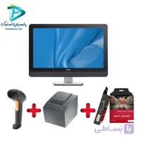 پکیج صندوق فروشگاهی سوپرمارکت All in one dell 3011- i3