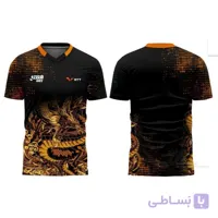 تیشرت دبل هپینس WTT Dragon آبی