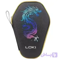 کیف راکت پینگ پنگ لوکی طرح دراگون (کد O2BGB)