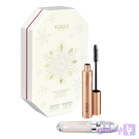 ست آرایشی هدیه لیپ گلاس و ریمل کیکو میلانو Snow-Kissed Holiday Mountain Buddies Kiko Milano