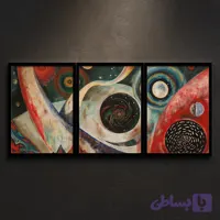 تابلو بوم به بزرگی ژرفای کهکشان