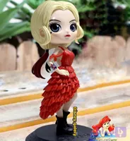 و قیمت اکشن فیگور هارلی کویین مدل لباس مجلسی برند کیوپاسکت harley quinnqposket