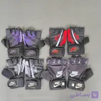 دستکش نیمه انگشتی پارچه ای کف دون دون زنانه - آیسا اسپورت