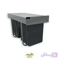 سطل زباله دو مخزن 16 لیتری