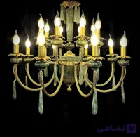 لوستر دوشعله کبریتی