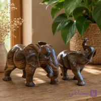 مجسمه چوبی فیل