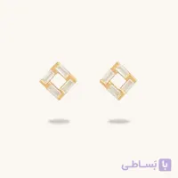 گوشواره طلا میخی باگت نینا