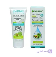کرم آبرسان دست و صورت گارنیک مدل سافت soft مناسب پوست های خیلی خشک حجم 75 میل