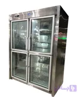 فریزر صنعتی ایستاده 4 درب تمام استیل درحد نو