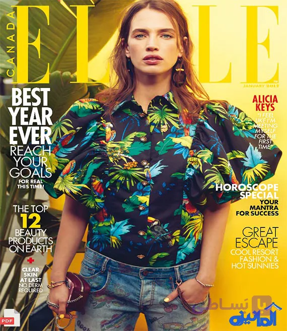 دانلود مجله ال ELLE January 2017 (کانادا)