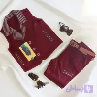 جلیقه شلوار کتان