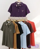 تیشرت یقه دار گلدوزی (پولوشرت)