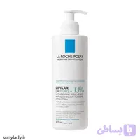 لوسیون مرطوب کننده پوست خشک لاروش پوزای 400 میل|la roche-posay lipkar lait urea 10%