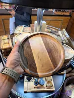 سینی سرو چوبی کد 3