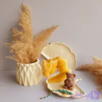 ست دکوری سنگ مصنوعی و شمع مدل جینگو