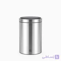 سطل زباله درب بادبزنی 6 لیتری بهازکالا