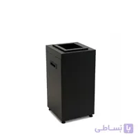 سطل زباله فلزی 20 لیتری مدل چهارگوش بهازکالا