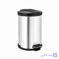 سطل زباله پدالدار 20 لیتری درب فلزی بهازکالا