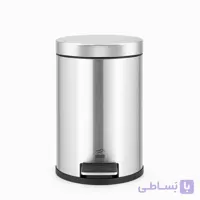 سطل زباله پدالدار6 لیتری آرامبند بهاز