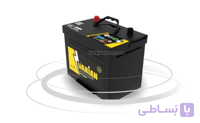 باتری ۶۰ آمپر پایه بلند صبا باتری