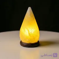 آباژور سنگ نمک طرح اشک بهمراه هدیه