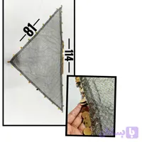 روسری توری محلی پولکدار
