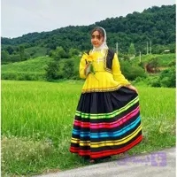 لباس محلی دخترانه 10 تا 11 سال کد122