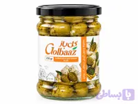 مخلوط زیتون گریل و پنیر مزه دار در روغن 230 گرمی