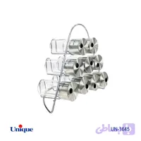 ست ادویه 9تایی شیشه گرد هرمی UN-1645
