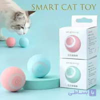 توپ هوشمند پت گرویتی | اسباب بازی چرخان مناسب سرگرمی گربه و سگ خانگی