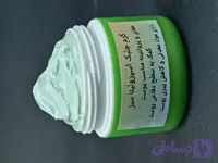 کرم گیاهی جلبک اسپرولینا پروتئین مغذی پوست
