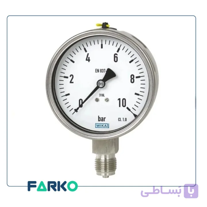گیج فشار استیل