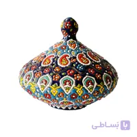 شکلات خوری پازلی میناکاری روی سفال کد 403