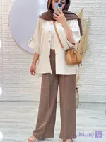 شومیز باکسی پشت دکمه