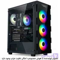کیس گیمینگ 13400F-H610M- 16GB DDR4- SSD 1TB- 9060XT 8GB- کد G061