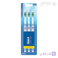 مسواک اورال بی مدل CLASSIC CARE متوسط بسته 3 عددی