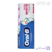 خمیر دندان اورال بی COMPLETE مدل EXTRA WHITE حجم 75 میل