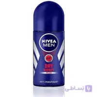 مام رولی ضد تعریق مردانه رای ایمپکت نیوا / Nivea deodorant roll-on 50 ml. Men dry impact