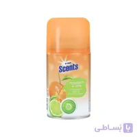 یدک اسپری خوشبو کننده هوا Scents at home با رایحه Mandarin & Lime حجم 250 میل