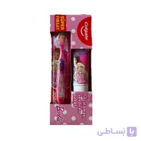مسواک و خمیر دندان کودک کلگیت Colgate طرح بتمن مناسب بالای 6 سال