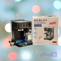 اسپرسو ساز برلین مدل BE-1600 | قدرت 1600 وات، فشار 20 بار، قهوه حرفه‌ای واقعی