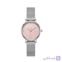 ساعت مچی عقربه‌ای ایکس‌تری EXTRI مدل دایره مینیمال بند حصیری کد 914