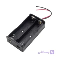جا باتری دو تایی باتری لیتیومی 18650 (موازی)